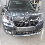 оклейка антигравийной плёнкой авто